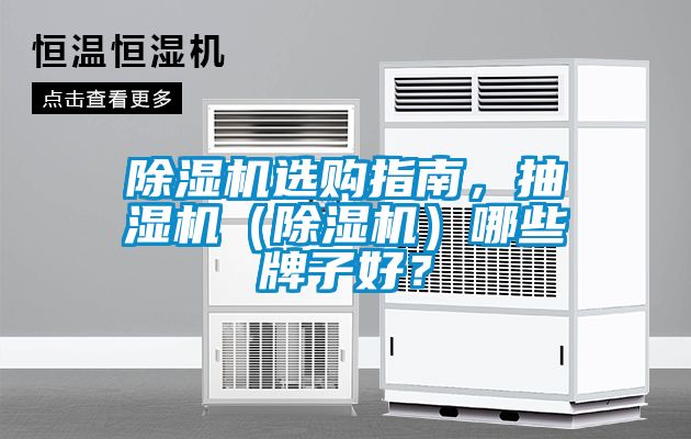 除濕機(jī)選購(gòu)指南，抽濕機(jī)（除濕機(jī)）哪些牌子好？